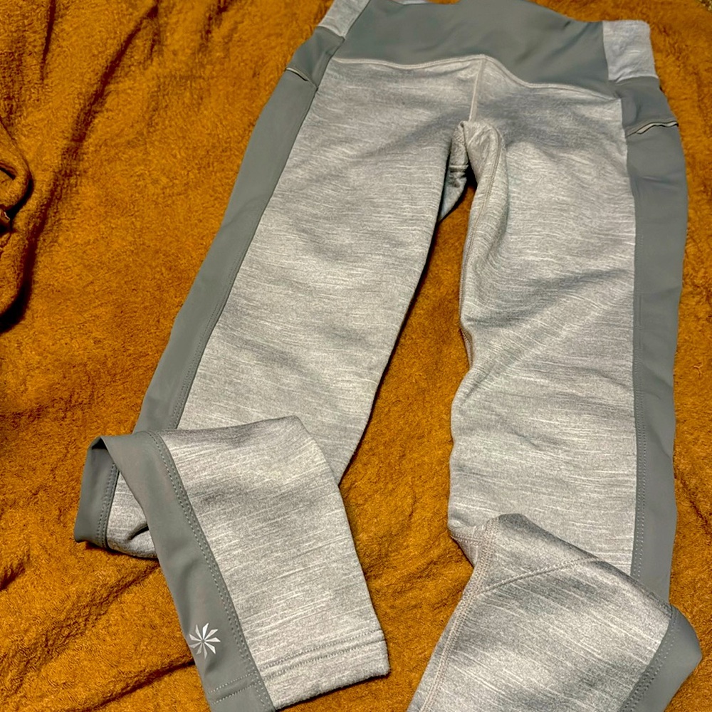 Grey Athleta Leggings